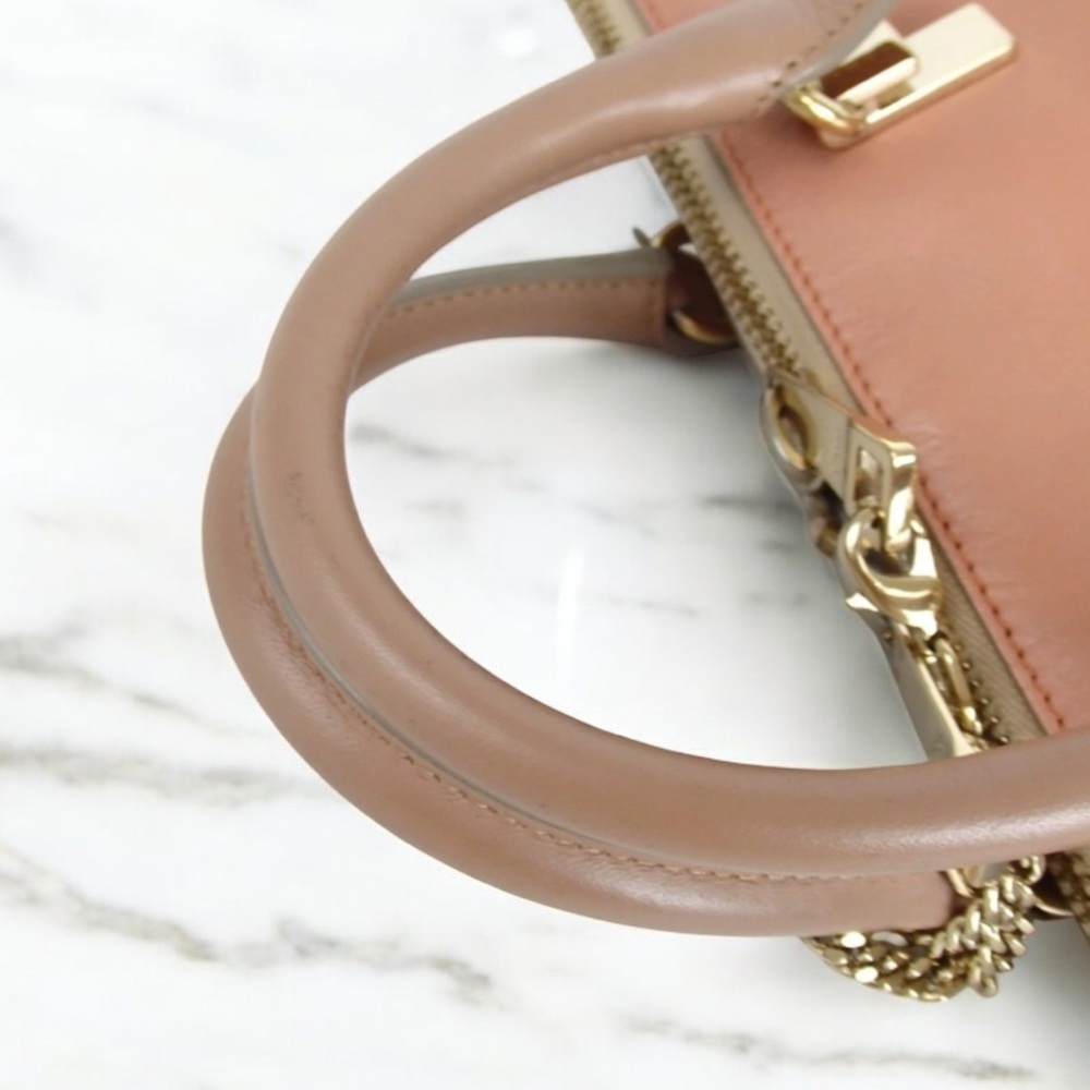 CHLOE Bailey Bicolor Leather Handbag- Small 😍❤️ - Picture 12 of 16